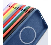 For Magsafe Magnetic Case For Apple iPhone 15 13 12 11 14 Pro Max Plus Wireless Charge Silicone Cover 13 12 Mini XR Accessories