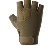 Guantes tácticos sin dedos para hombre, ideales para deportes al aire libre, tiro, caza, Airsoft y ciclismo, 1 par