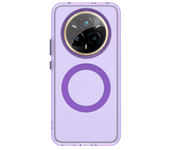 Transparent Candy Colorful Wireless Charging Phone Case for OPPO Realme 14 Pro, 14 Pro+, 13 Pro, 13 Pro+ Magnetic Back Cover
