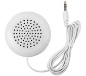 Mini White 3 5mm Pillow Speaker For CD Radio MP3 Player