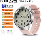 Reloj inteligente Watch 4 Pro Men 1.53 inches AMOLED HD Screen,Bluetooth Call,NFC,Heart rate,Blood Sugar,GPS Track SmartWatch
