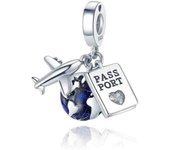 Fit Original  Bracelet Silver Plated Sunflowers Tulip Charms Pendants Beads For Women Jewelry Making Gift