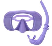 Espejo facial de buceo, antivaho 180 °   Espejo facial para snorkel, máscara de buceo en aguas profundas, gafas de buceo con tubo respiratorio