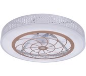 Ventilador De Techo Con Lámpara 220V Modern Smart LED Ceiling Light Fan 3 Colores mando a distancia