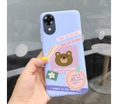 For Oppo A17K A17 A16 A16s Case Soft Ultra Luxury Silicone Bumper Shell For Oppo A16 A 17 OppoA17k Back Cover Candy Capas Cases