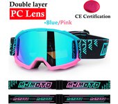 Off-road Goggles Motorcycle Goggles Anti-fog Motocross Goggles Anti-impact Motorbike Goggles Windproof Ski HD Goggles Anti-slip