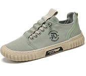 2025 zapatos informales para Hombre, Zapatillas negras transpirables, zapatillas de tenis a la moda para conducir y caminar, Zapatillas planas para Hombre