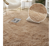 Gray Carpet for Living Room Plush Rug Bed Room Floor Fluffy Mats Anti-slip Home Decor Rugs Soft Velvet Carpets Kids Room Blanket