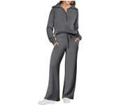 Conjuntos de 2 piezas para mujer, sudadera de gran tamaño, pantalones de chándal, conjunto de chándal, conjunto de ropa de estar