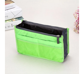 Multi Functional Large Capacity Makeup Bag Portable Double Zipper Toiletries Travel Storage Bag Mommy Bag Multi Pocket Cosmetic
