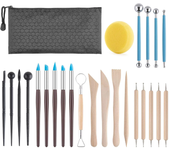 Pottery Tools Sculpting Set Ball Stylus Dotting Rock Painting Kit Polymer Modeling Clay Tool Ceramic Sculpture Craft Supplies