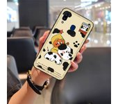 Back Cover Shockproof Phone Case For Samsung Galaxy A30/A20/M10s Anti-dust Dirt-resistant Cell Phone Sleeve Silicone TPU