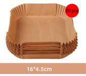 Large 23cm Air Fryer Disposable Paper Liner Non-stick Airfryer Parchment Special Baking Paper for 3-10QT Cooking/Steaming Basket