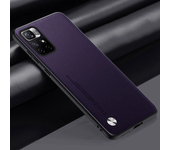 Luxury PU Leather Case For Xiaomi Redmi 10 Back Cover Matte Silicone Shockproof Full Protection Phone Case For Redmi10 4G