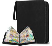 Album Cartas, Album para Cartas Magic, 900 Album Cromos, Álbum de Cartas Coleccionables, Carpeta Cartas Transparente, Negro