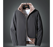 Men 2025 Winter Windproof Warm Thick Fleece Jacket Men Fashion Casual Coat Men Autumn Brand Outwear Outdoor Classic Jacket Men