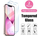 2PCS Tempered Glass for iPhone 11 12 13 14 Pro XR X XS Max Screen Protector for iPhone 14 12 Pro Max Mini 7 8 6 6S Plus SE Glass