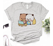 Bubu And Dudu t-shirts women Y2K designer anime Tee girl harajuku 2000s Japanese clothes