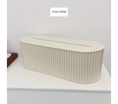 1PC Desktop Plug Board Storage Box Large Power Socket Management Box Creative Living Room Wire Data Cable Collection Box