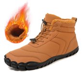 Invierno Hombres y Mujeres Anticolisión Botas de nieve de felpa Caliente al aire libre Zapatillas de deporte