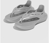 Sandalias deportivas para mujer, chanclas planas de verano, cómodas zapatillas informales sin cordones, chanclas ligeras con plataforma y diseño hueco