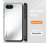 Funda de Protección de Hard Pc para Google Pixel 9A Funda Mate con Vidrio Mate A Prueba de Golpes