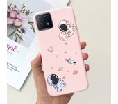 For Oppo A73 5G Case CPH2161 Marcle Painted Cover Matte Silicone Soft TPU Phone Case For Oppo A73 Global 5G Fundas Bumper Capas