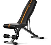 pesas ajustable plegable | 90 grados, pendiente, inclinado | Premontado | Juego de pesas | Bancos de gimnasio negros | Entrenamiento de cuerpo completo