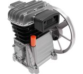 2055-170L Air Compressor Pump Head with 2 Cylinders and Belt Pulley for Gas Conveying, Synthesis, Refrigeration, and Separation