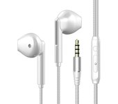 VAORLO Monitor Earphone 3.5mm Wired Headphone Deep Bass In Ear Earbud HIFI Gaming Headset With Mic For Android Phone