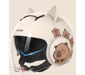 Cascos de moto mujer aire libre coche electrico seguro Equipo Protector hombre