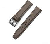 Correa híbrida de cuero y silicona de 20mm y 22mm para Samsung Galaxy Watch4 6 Classic 47mm 46mm/Galaxy Watch6 40mm 44mm