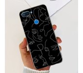 For Xiaomi Mi 8 Lite Case Clear Silione With Cute Painted Soft Phone Back Cover For Xiomi Mi 8 Lite Fundas Mi8Lite Coque Capas