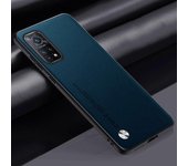 Caja de cuero de lujo de la PU para Xiaomi mi 10T pro mi10t contraportada caja del teléfono de protección de silicona mate para