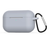 For AirPods Pro Protective Case Silicone New Solid Color Apple Airpods 2 1 Bluetooth Headset Soft Case Cover with Hook