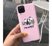 For Samsung Galaxy A12 Case 6.5" Shockproof Flower Back Cover For Samsung A12 A 12 Cute Girl Soft Silicone Phone Fundas Bumper