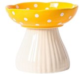 Resin Mushroom Cat Bowl Cute Multi-use Dog Food Feeding Basin Non-slip Large Capacity Cats Drinking Feeder Water Container