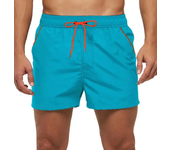 Pantalones cortos de baño de verano para hombre, bañadores, trajes de baño de secado rápido, tabla de Surf en la playa, pantalones de baño con cintura elástica, pantalones cortos de Surf con malla