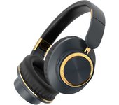 VAORLO Foldable Bluetooth 5.3 Wireless Headset HiFi Stereo Music Heavy Bass Over-ear headphones With Mic Voice Assistant