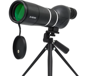 20-60X60 Spotting Scope Zoom Monocular Powerful Telescope Bak4 Prism Waterproof Anti-Fog For Camping Bird Watching Landscape
