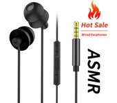 High Quality ASMR Sleeping Earphones Stereo HIFI Heavy Bass Silicone Headsets 3.5MM AUX/Type-C In-Ear Wired Invisible Earbuds