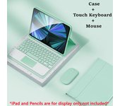 For iPad 10th 2022 Magnetic Case Bluetooth Wireless Spanish Keyboard Funda 10.9" Air 5 4 Smart Cover For iPad Pro 9.7 10.2 10.5