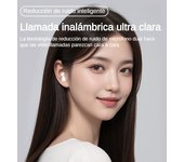 Auriculares Inalámbricos 2024, Auriculares Bluetooth 5,4 Con Micrófono HD HiFi Estéreo, Control Tácthil, Auriculares para Juguetes, Carga USB-C, Ajuste Cómodo, Compatible con Android y iPhone