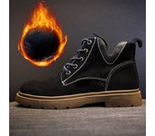 Nuevas botas cortas de mujer botas planas de mujer zapatos de mujer locomotora negra botas finas