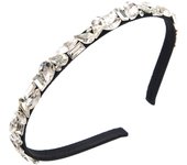 EWENSO Diamond Headband Shiny Crystal Headband Fashion Headband Girl Hair Accessories