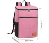 Extra Large Thermal Cooler Refrigerator Box Fresh Keeping Food Delivery Backpack Insulated Cool Bag