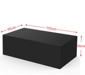 outdoor furniture cover waterproof 210D garden furniture dust cover for table sofa protective covers black