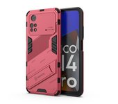 Phone Holder Case For Xiaomi Poco M4 Pro 4G Case Anti-knock Armor PC Full Back Cover For Poco M4 Pro 4G Case For Poco M4 Pro 4G