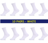 10Pairs brand new men's socks cotton man black white business casual breathable stripes double needle male socks high quality si