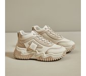 2025 invierno nuevas zapatillas retro, suela gruesa interior, aumentar la transpirabilidad de los zapatos de las mujeres